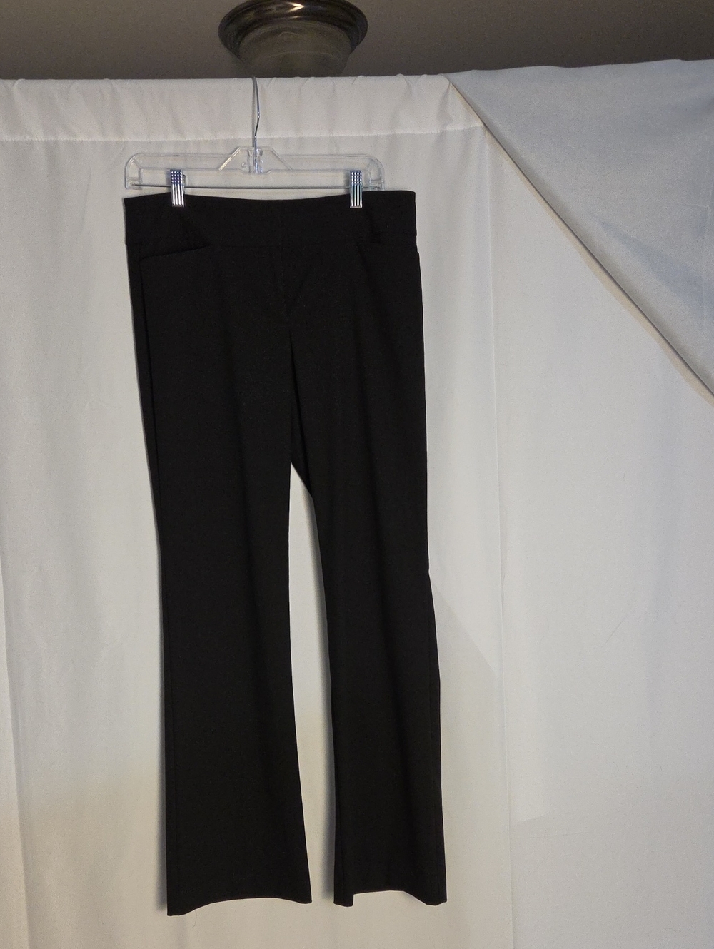Ann Taylor Black Ponte Bootcut Pants NWOT